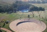 Vista do balão do sr. Niper, precursor do balonismo no Brasil 