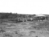 Construção dos chalés da Praça do Campanário